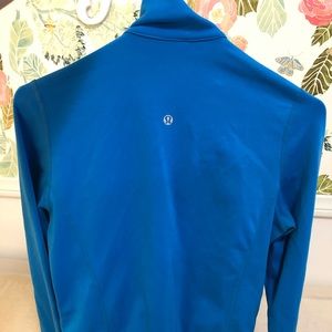 Blue Lululemon Zip-up